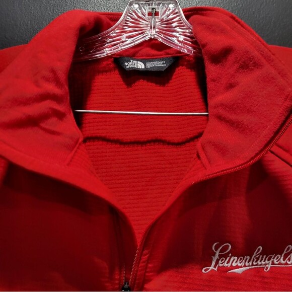 The North Face Ladies Mountain Peaks 1/4-Zip Fleece Embroidered "Leinenkugel's" - Picture 7 of 9